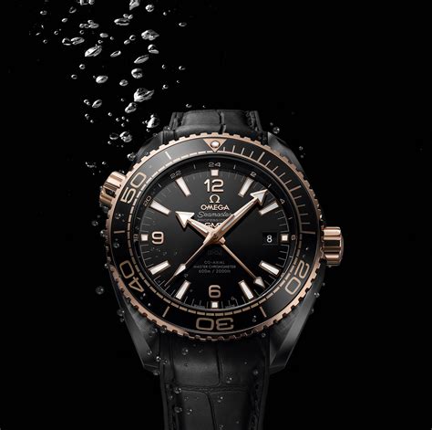 seamaster planet ocean deep black